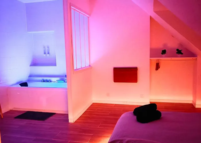 L'évasion Relax Guyon Avec Jacuzzi Privé Apartamento *